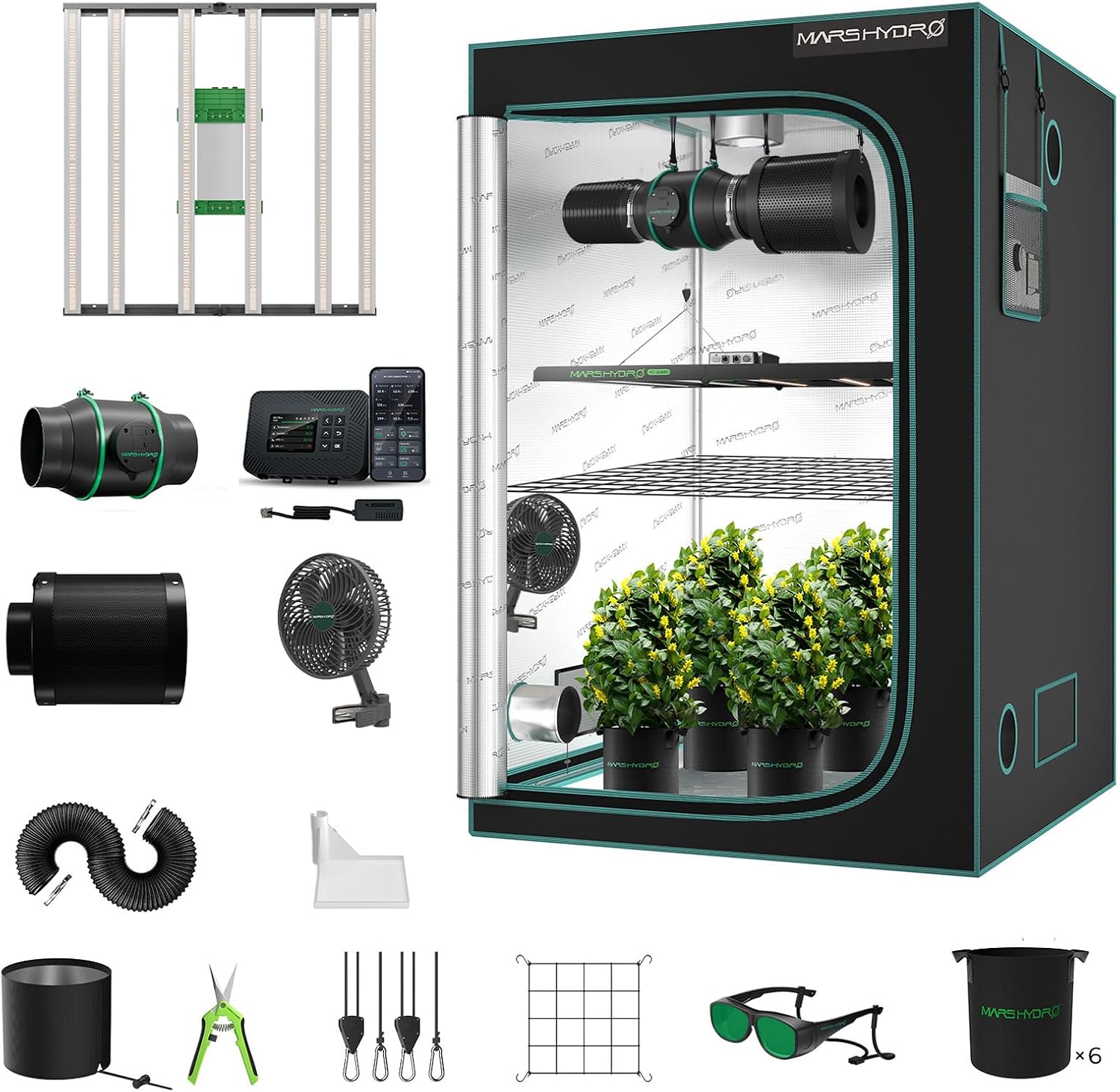 Mars Hydro 4x4 Tent Kit