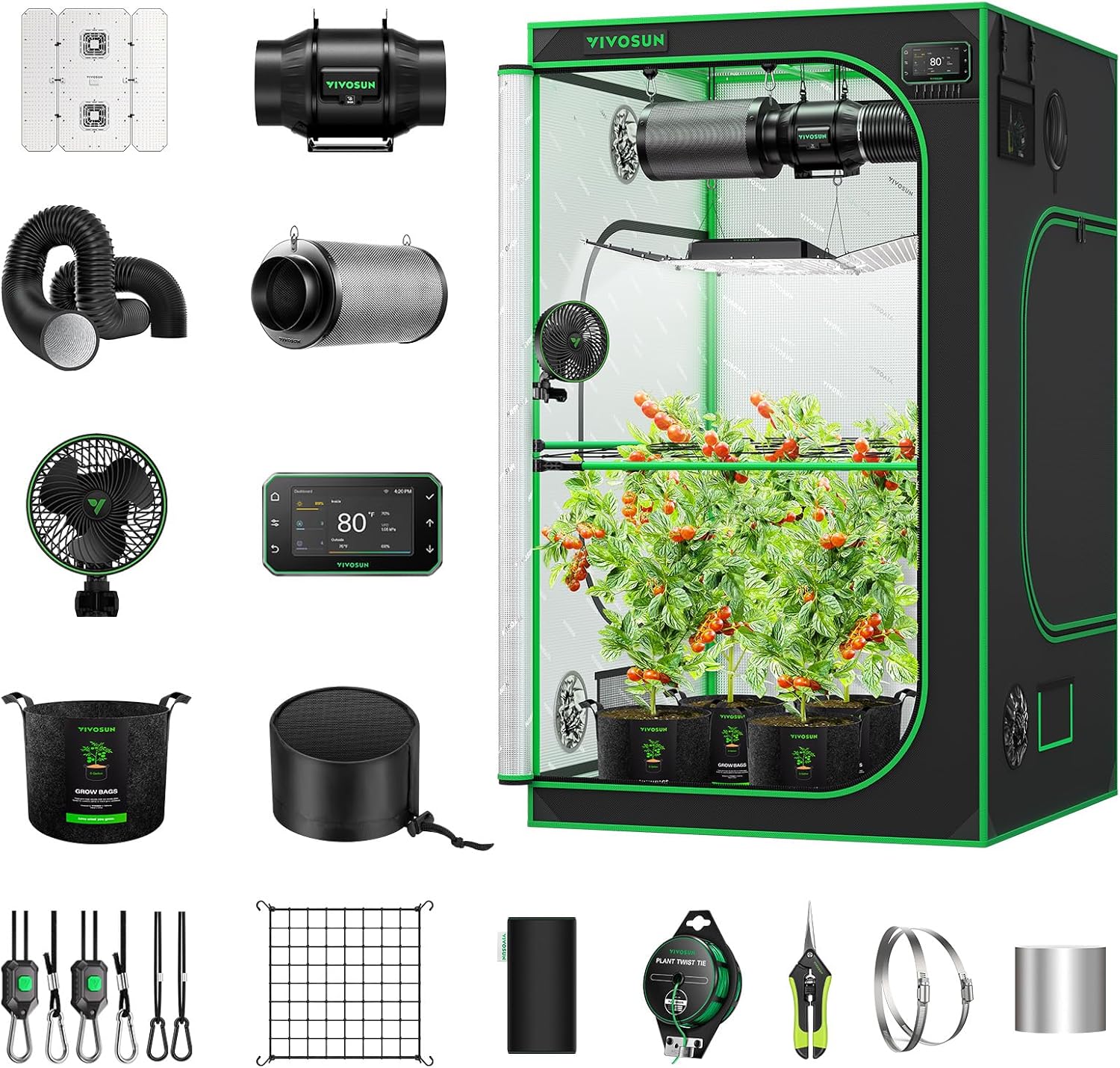 Vivosun 4x4 Tent Kit