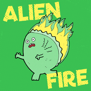 Alien Fire cannabis strain