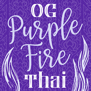 OG Purple Fire Thai cannabis strain