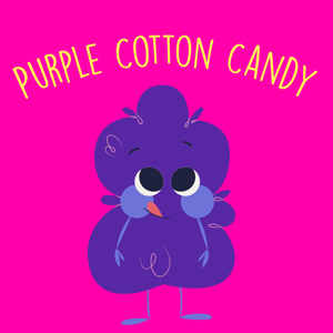 Purple Cotton Candy cannabis strain