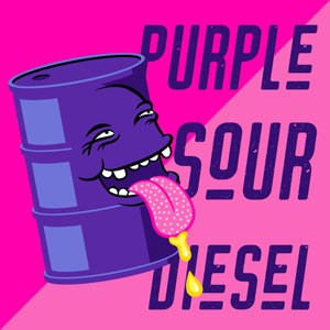 Purple Sour Diesel cannabis strain