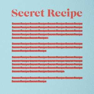 Secret Recipe cannabis strain