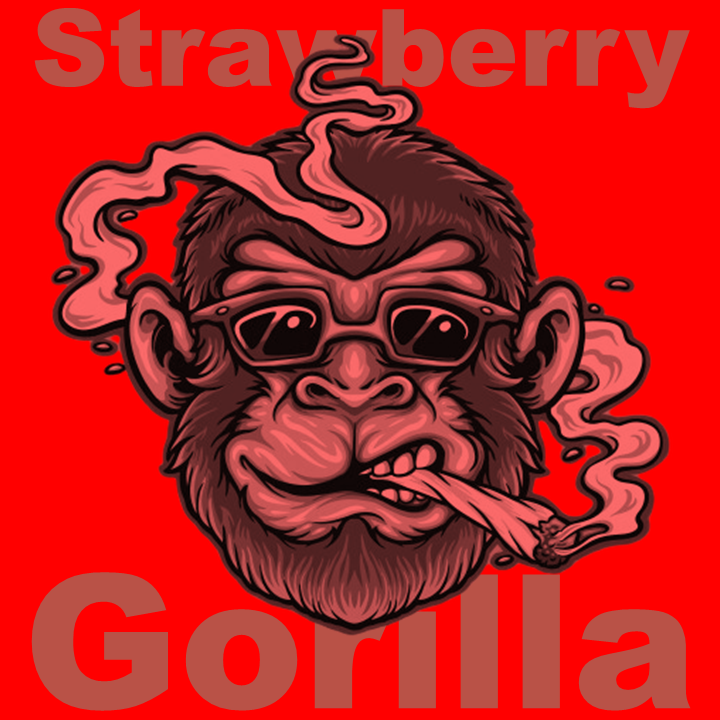 Strawberry Gorilla cannabis strain