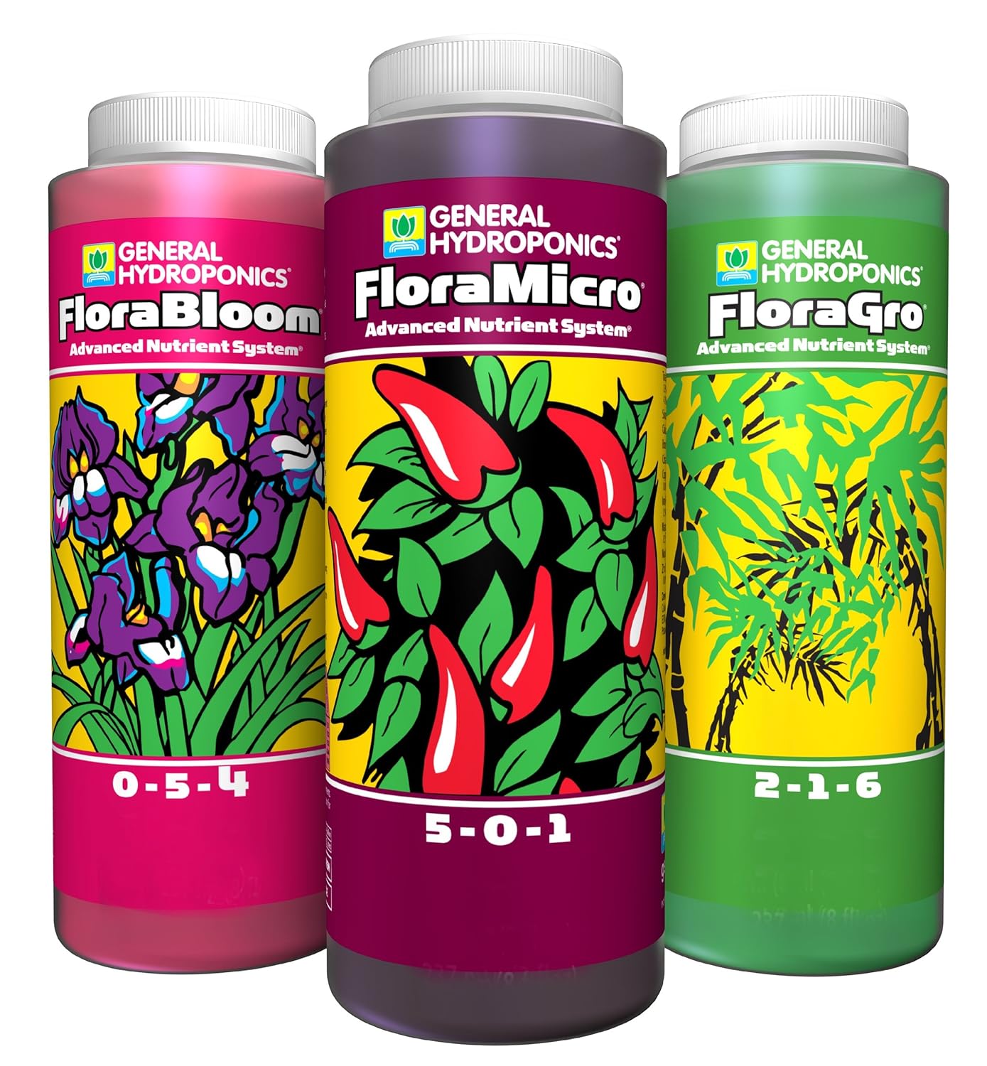 GH General Hydroponics Flora Series